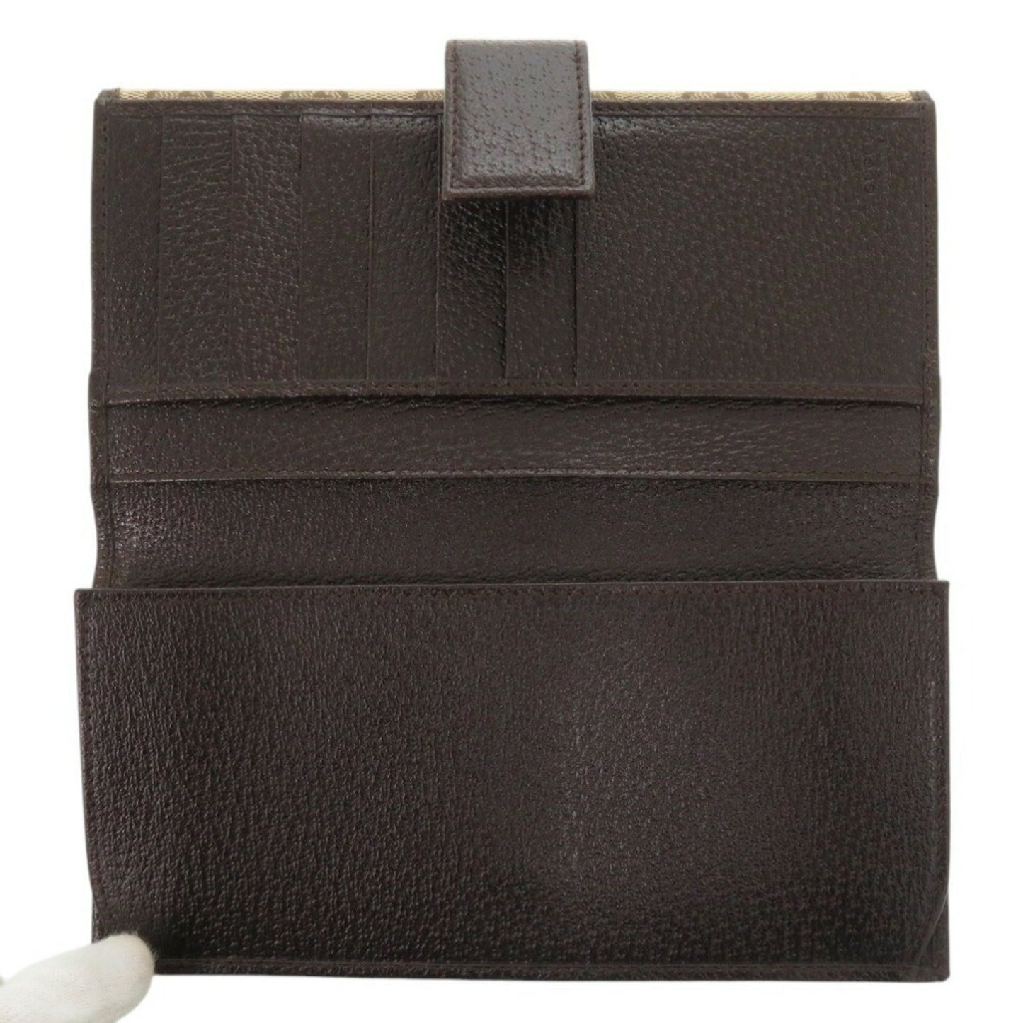Gucci Beige Gg Canvas Long Wallet (Bi-Fold) ()