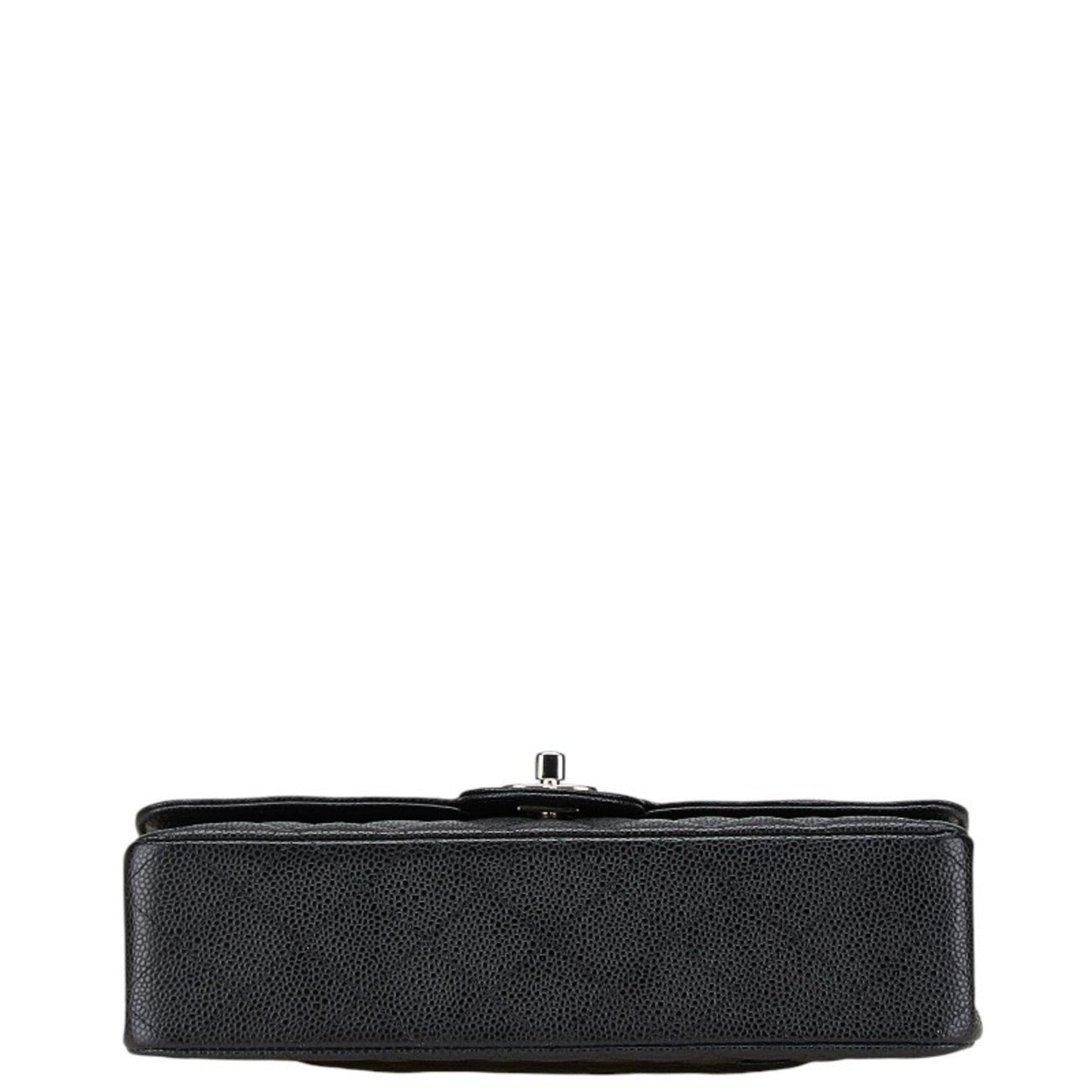 Chanel Black Grained Calfskin Shoulder Bag ()