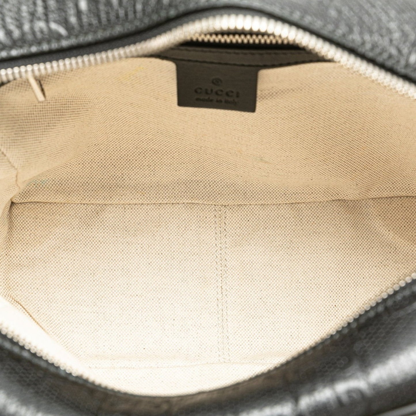 Gucci Black Leather Shoulder Bag ()