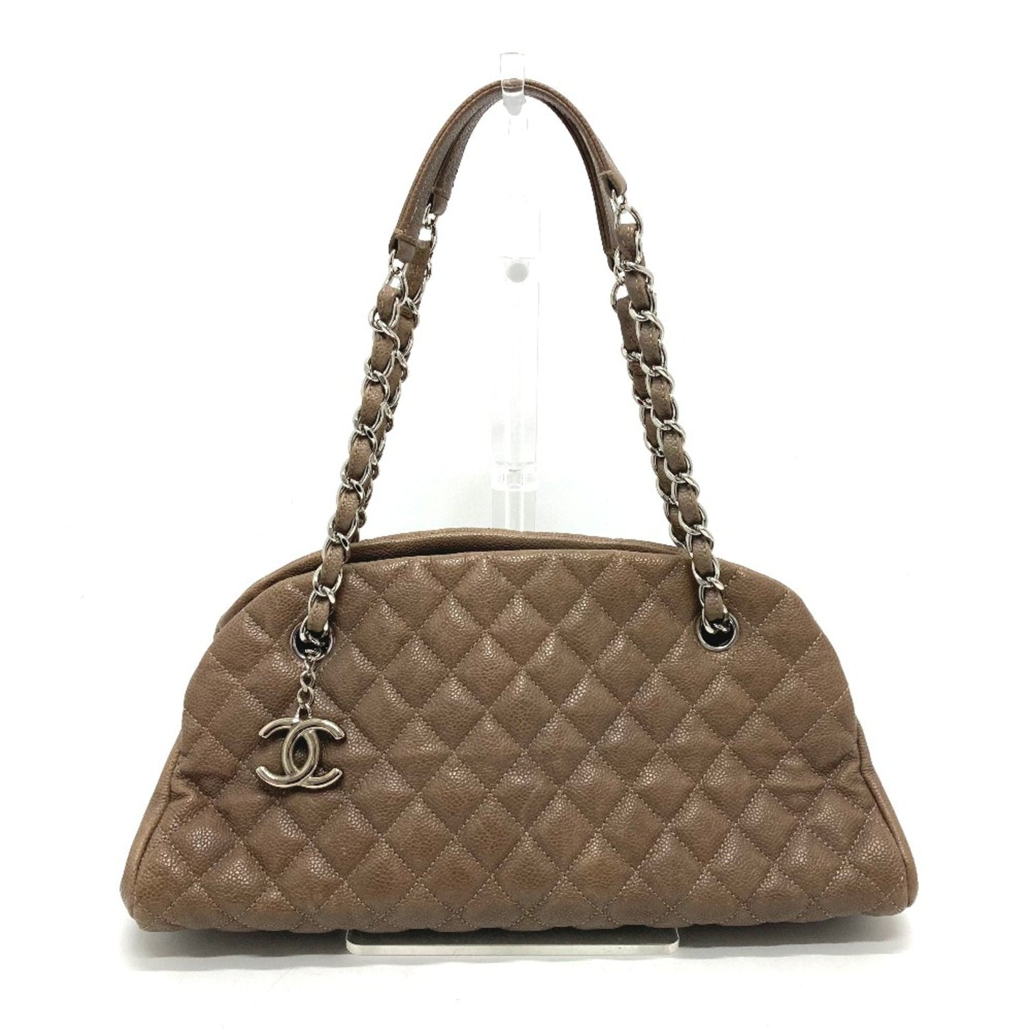 Chanel Brown Leather Shoulder Bag ()