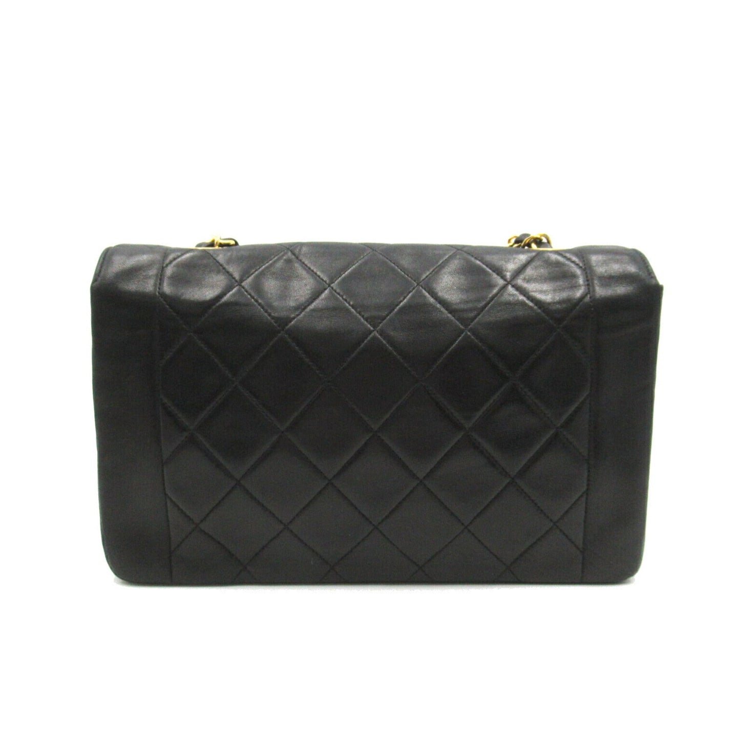 Chanel Black Leather Shoulder Bag ()