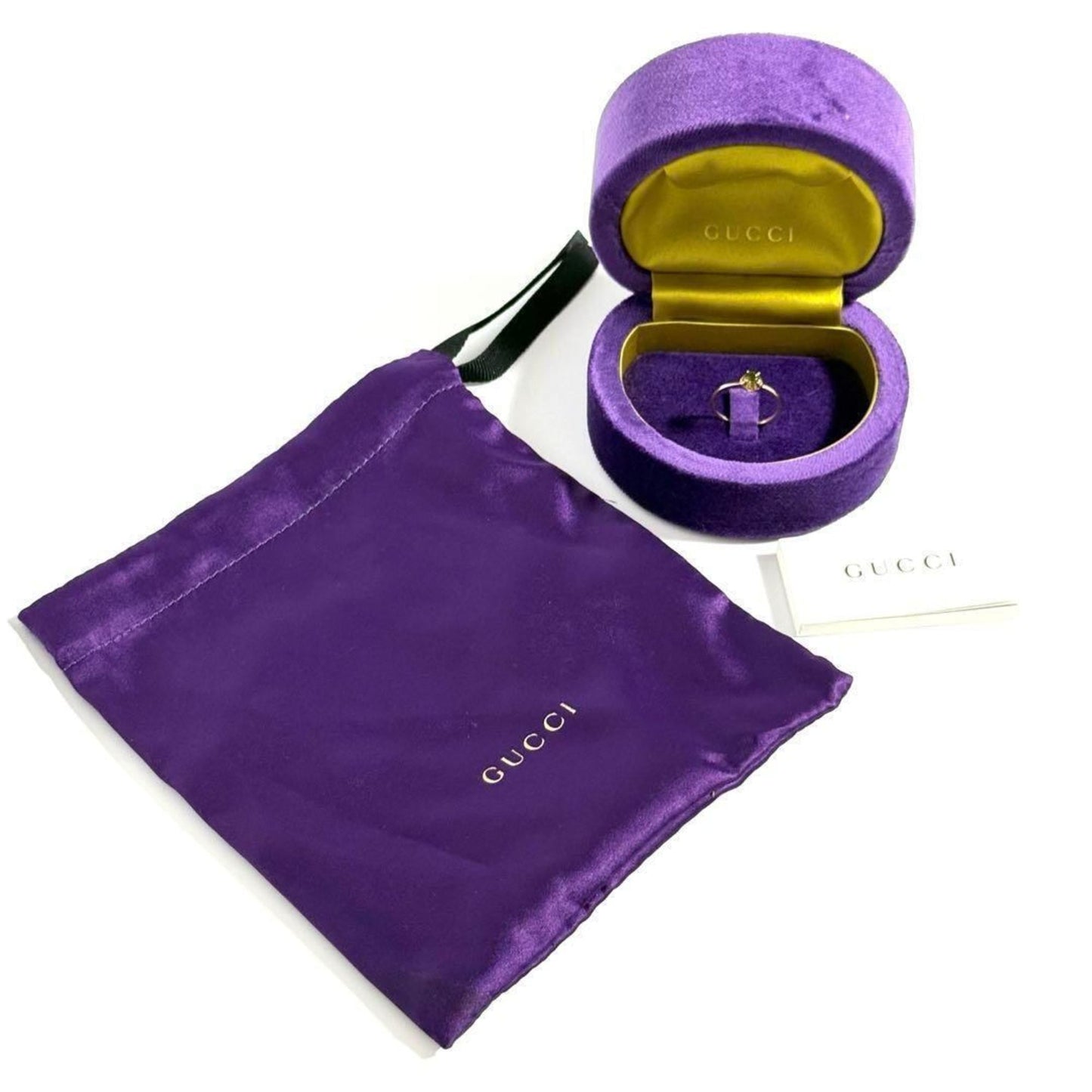 Gucci Gold Yellow Gold (18K) Band Ring ()