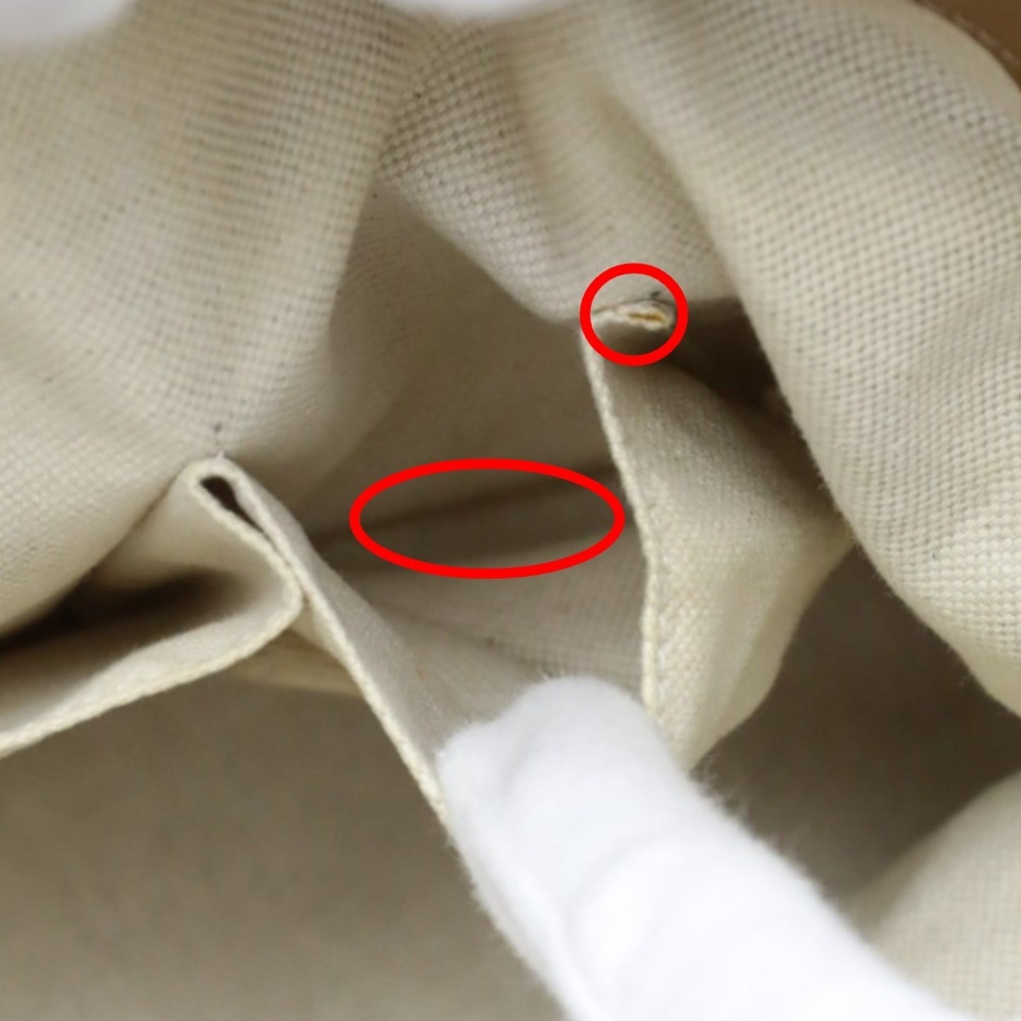 Gucci Beige Brown Canvas Shoulder Bag Tote Bag ()