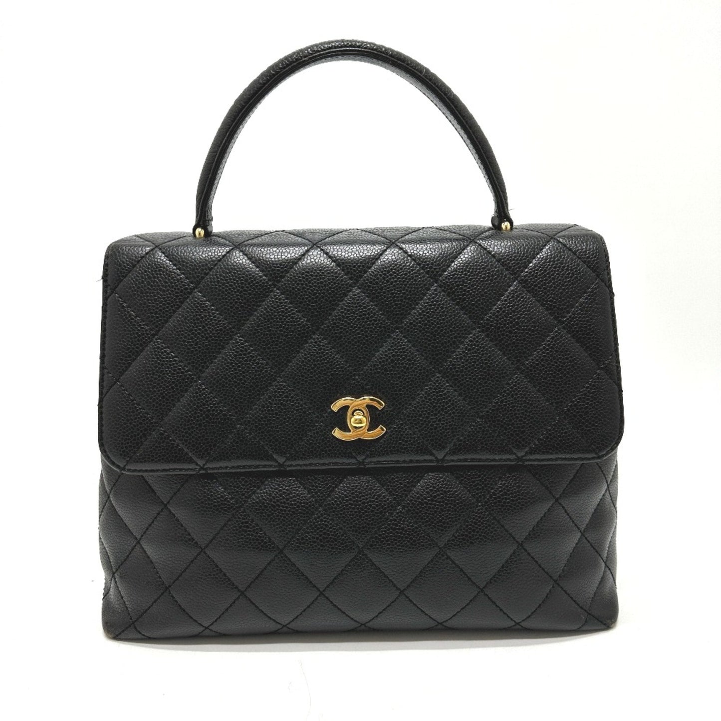 Chanel Black Leather Handbag ()