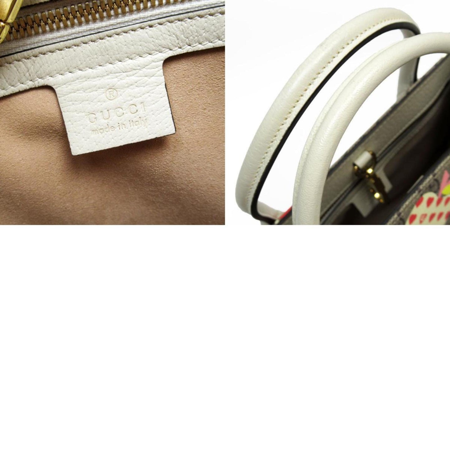 Gucci Brown Ivory Gg Supreme Handbag Shoulder Bag ()