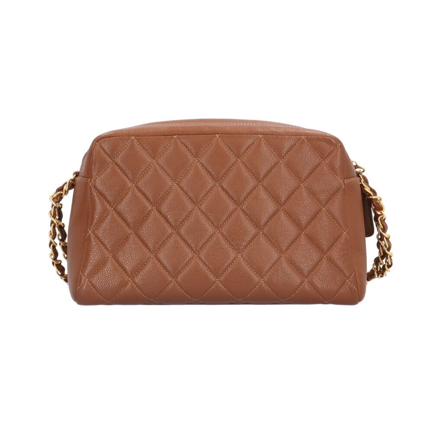 Chanel Brown Leather Shoulder Bag ()