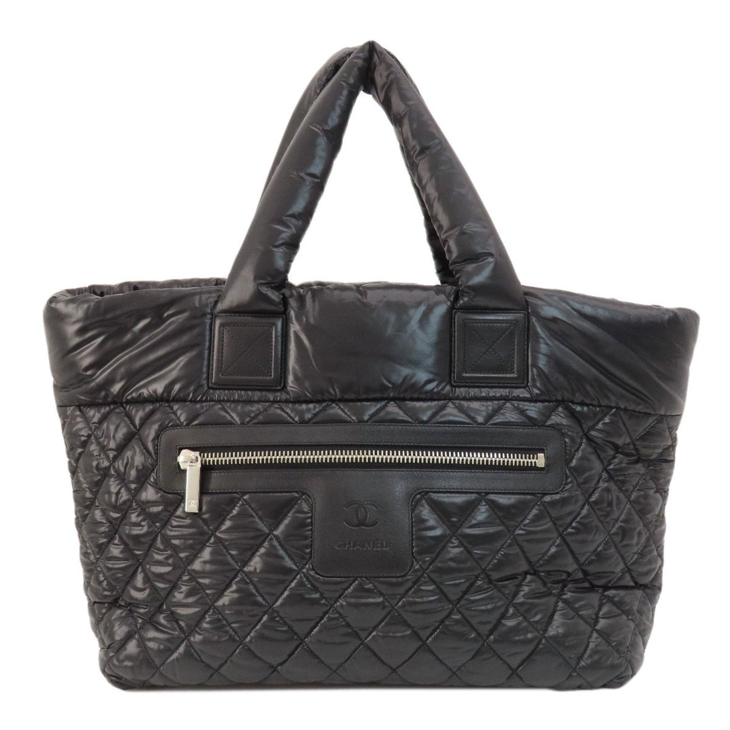 Chanel Black Nylon Handbag ()