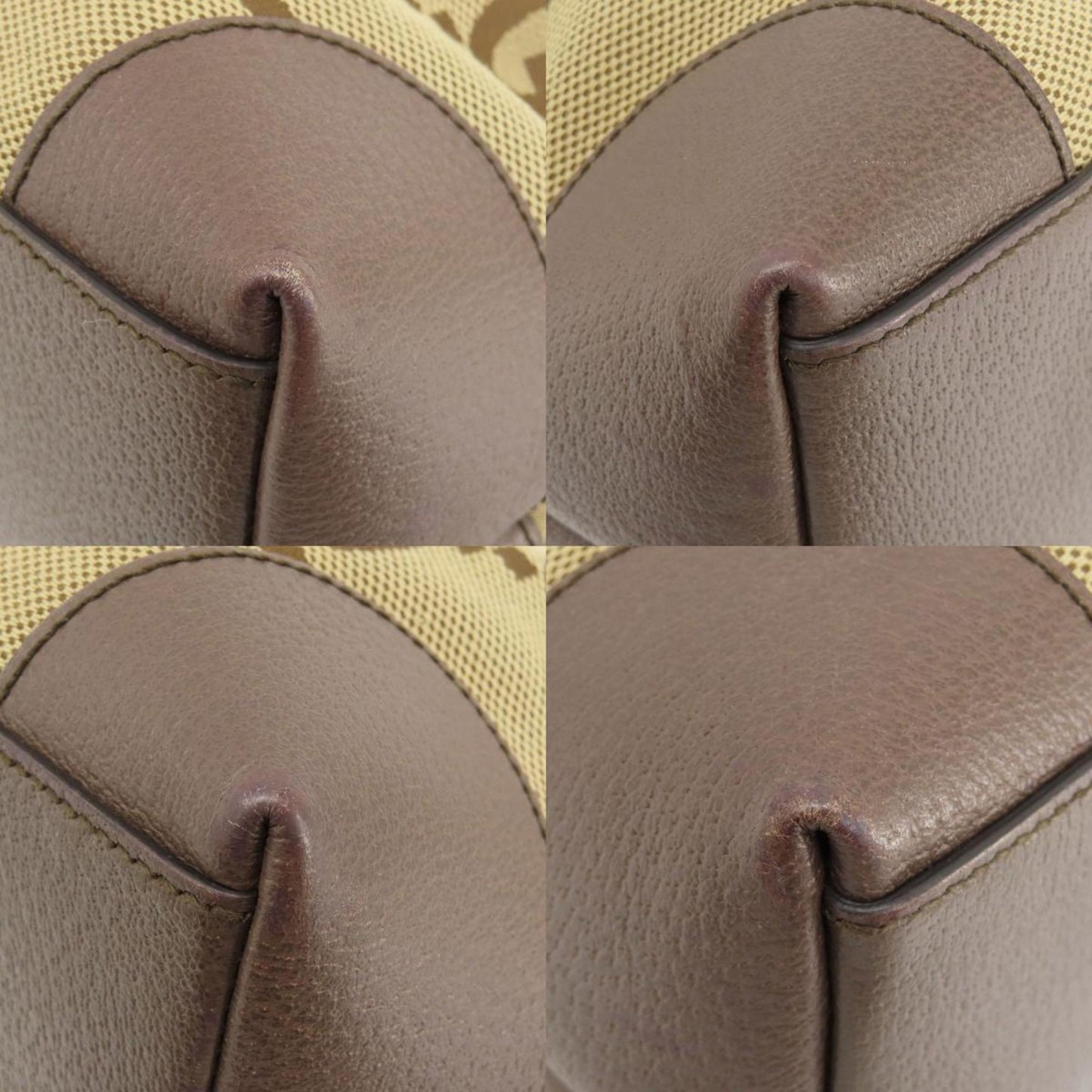 Gucci Brown Canvas Tote Bag ()