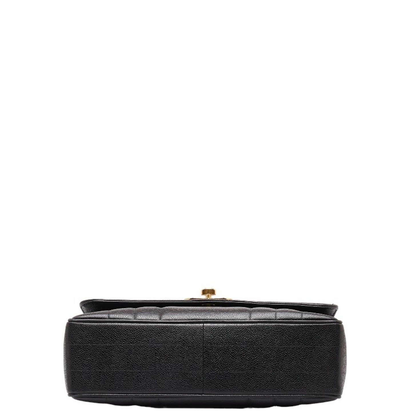 Chanel Black Caviar Leather Handbag ()