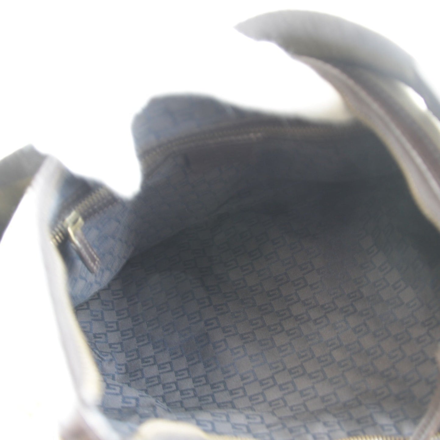 Gucci Khaki Canvas Handbag ()