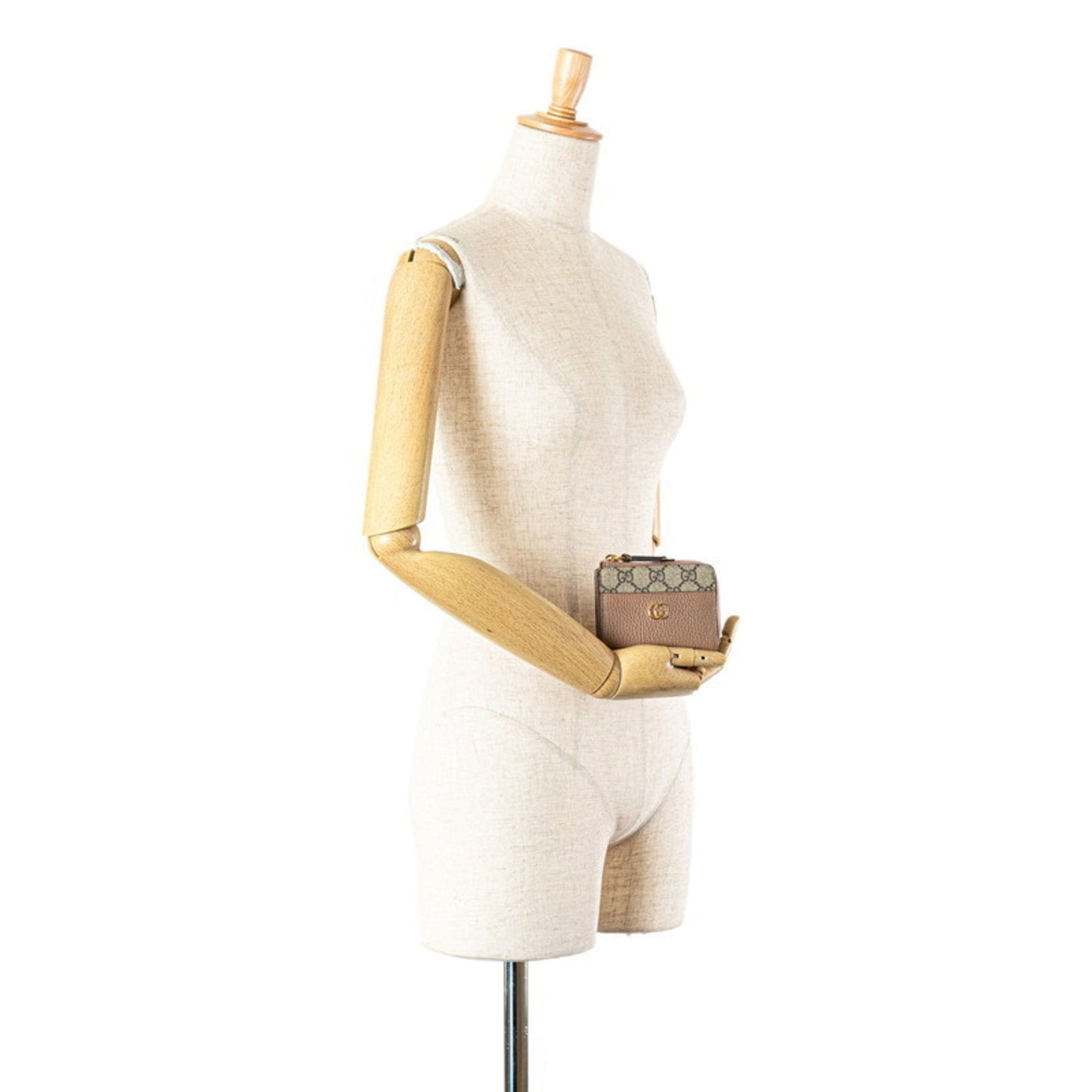 Gucci Beige Pvc Leather Wallet (Bi-Fold) ()