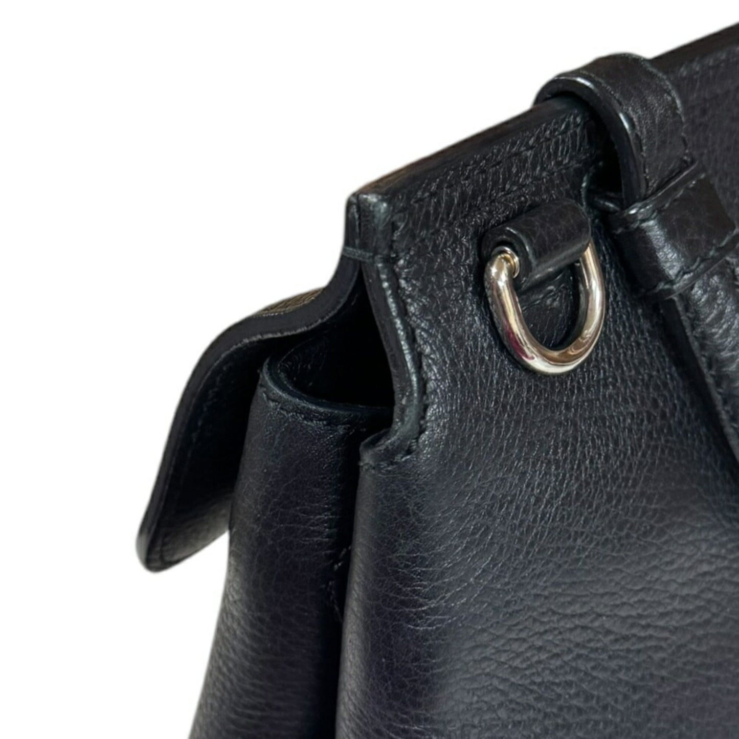 Gucci Black Leather Shoulder Bag ()