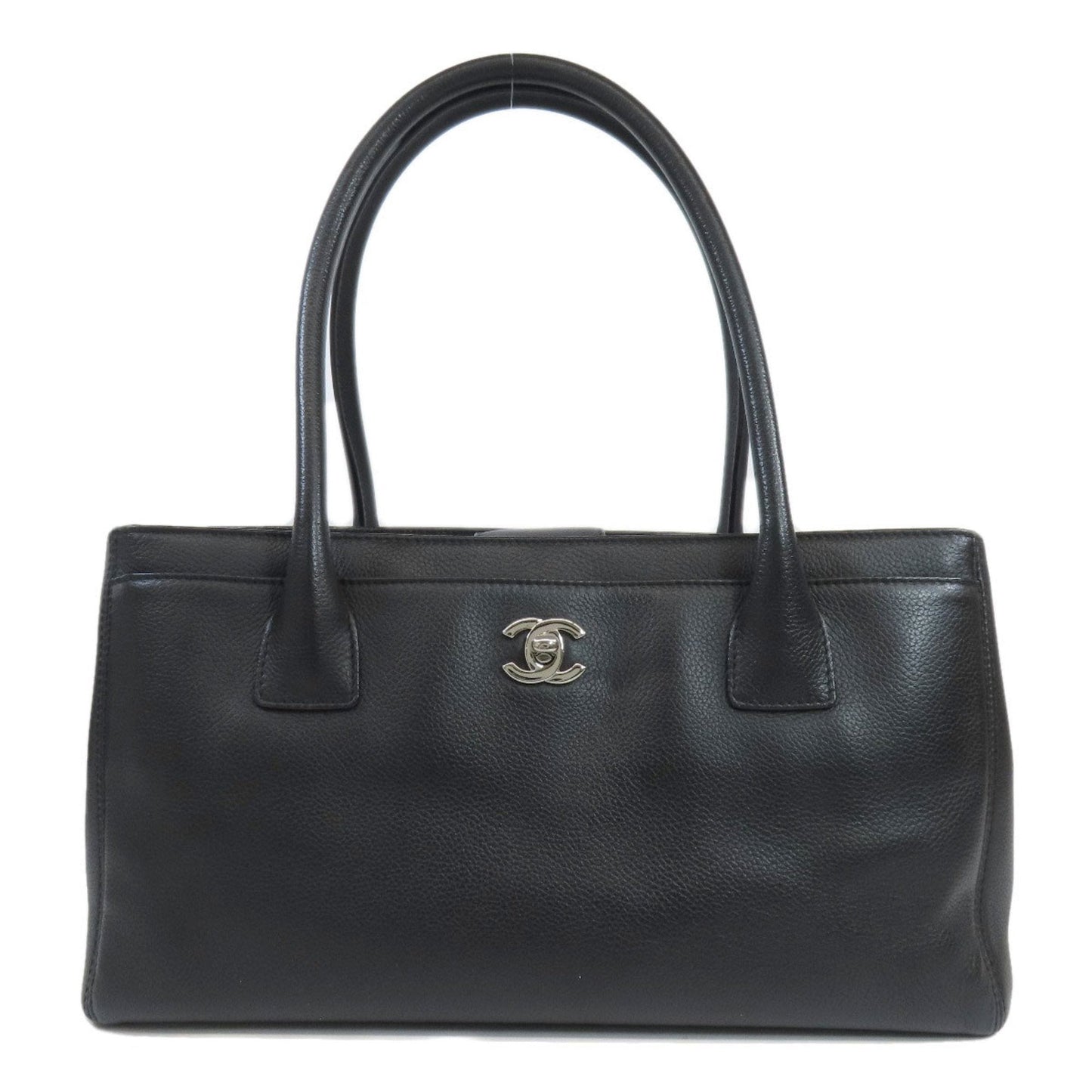 Chanel Black Leather Tote Bag ()