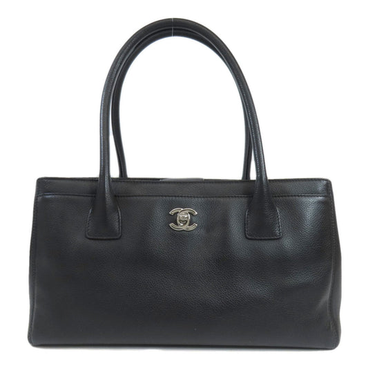 Chanel Black Leather Tote Bag ()