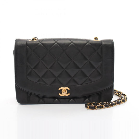 Chanel Black Leather Shoulder Bag ()