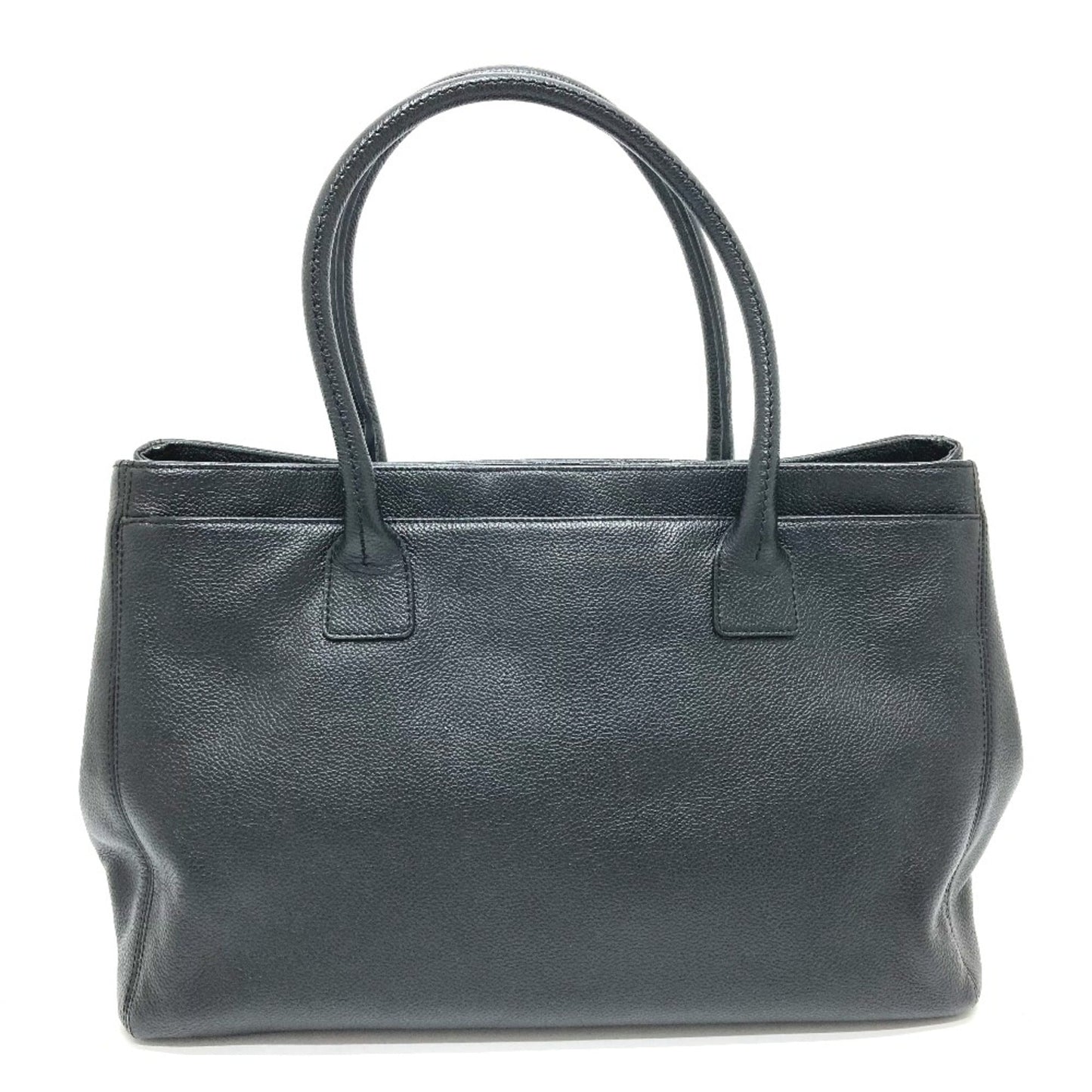 Chanel Black Leather Tote Bag ()