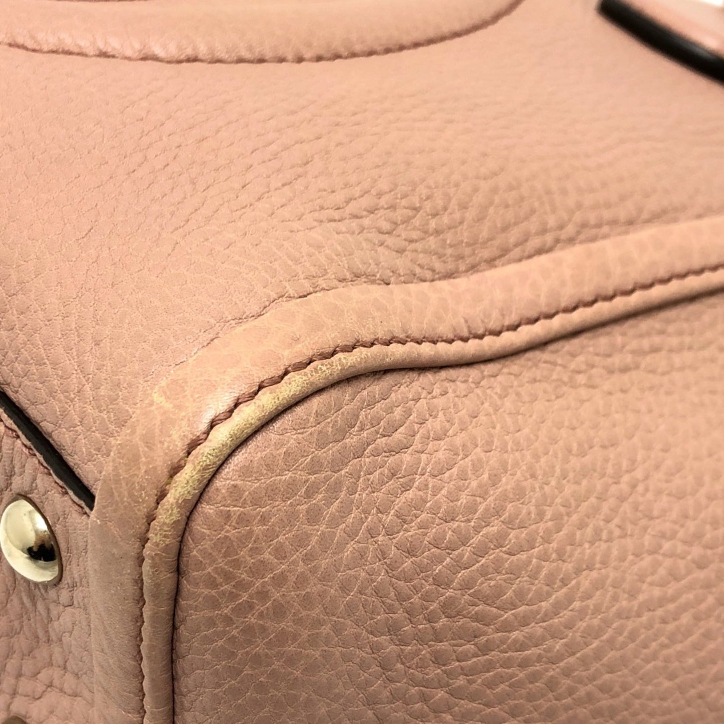 Gucci Beige Leather Handbag ()