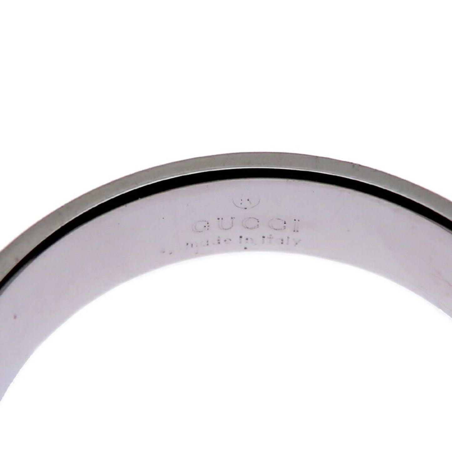 Gucci Icon White Gold (18K) Band Ring ()