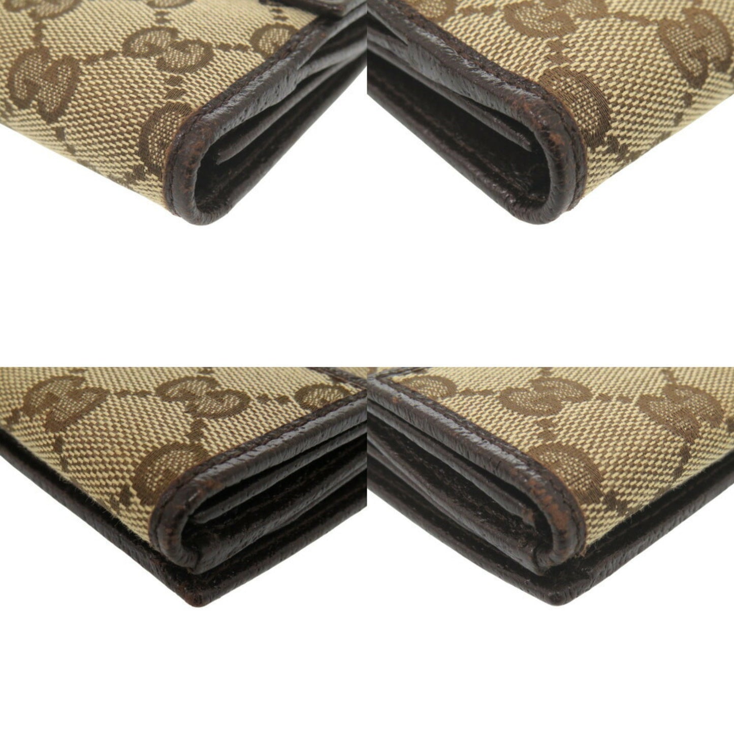 Gucci Beige Gg Canvas Long Wallet (Bi-Fold) ()