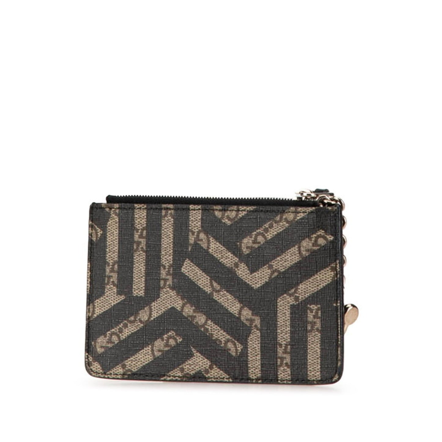 Gucci Black Khaki Pvc Leather Coin Purse/Coin Case ()