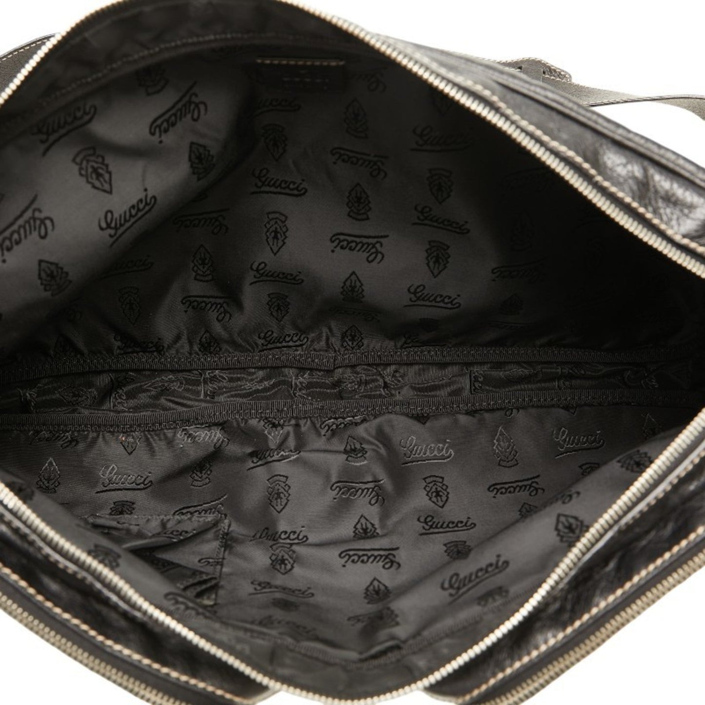 Gucci Black Leather Shoulder Bag ()