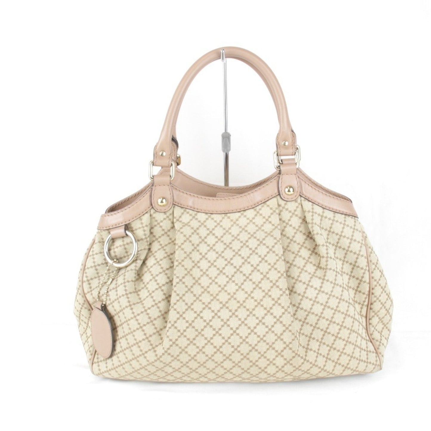 Gucci Beige Canvas Handbag ()