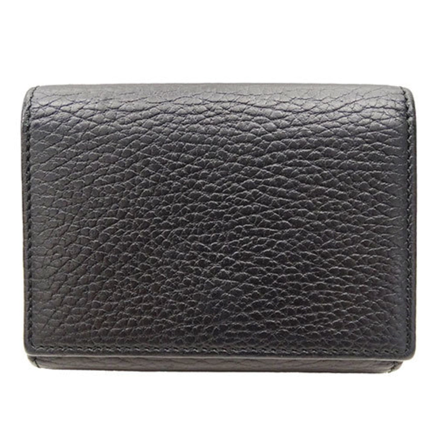 Gucci Black Leather Wallet (Tri-Fold) ()