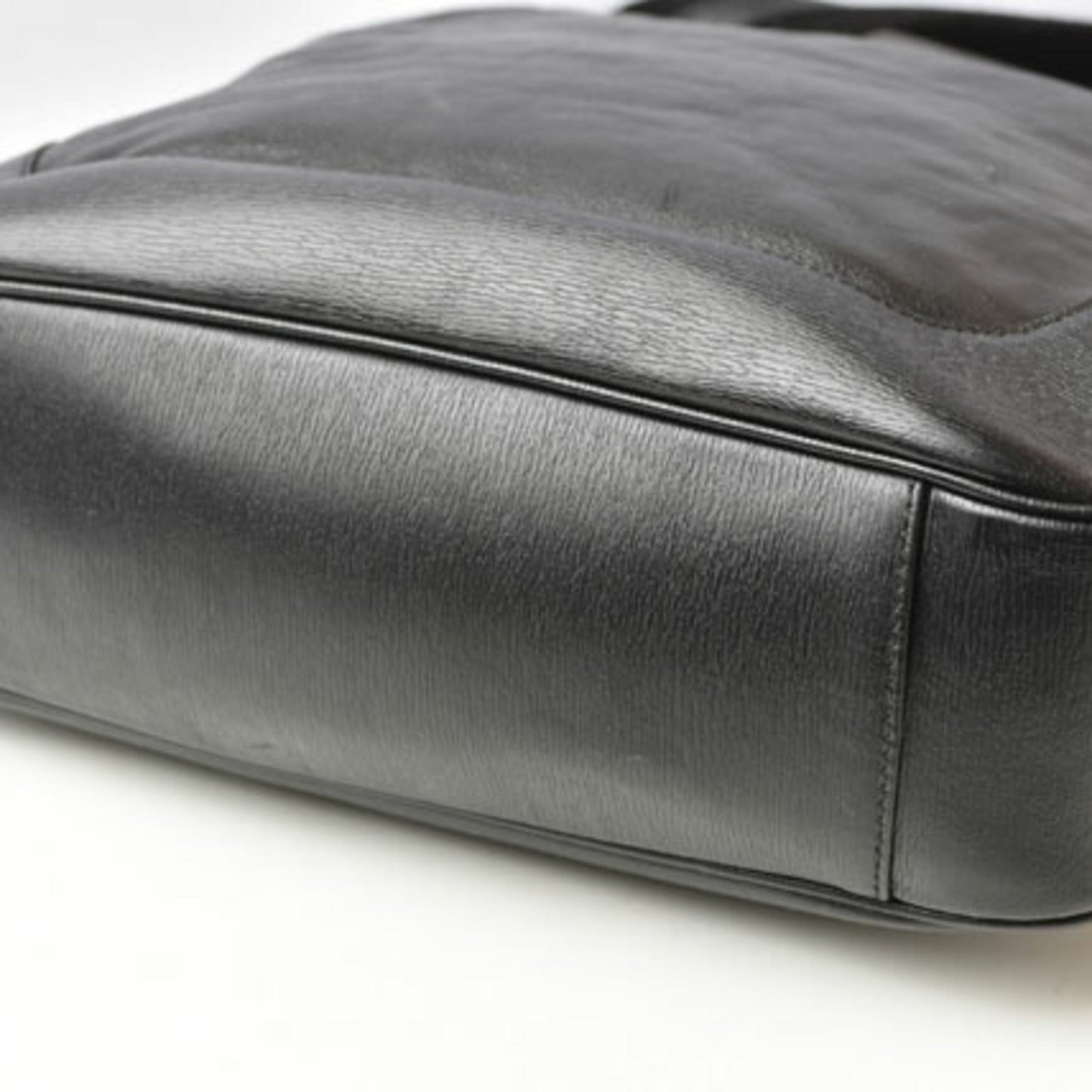 Gucci Black Leather Handbag Shoulder Bag ()