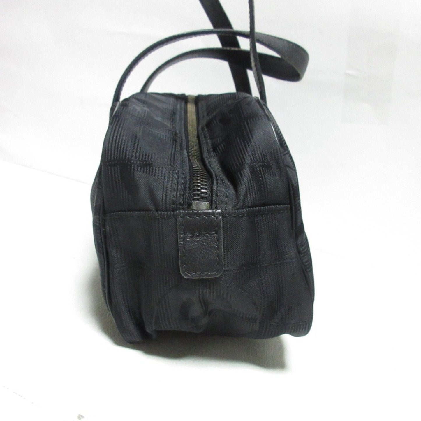 Chanel Black New Travel Line Boston Bag Handbag ()