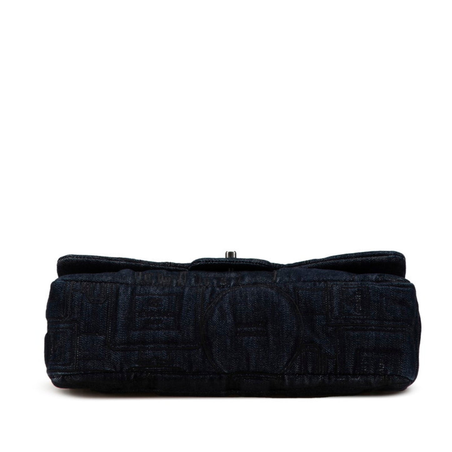 Chanel Blue Denim Shoulder Bag ()