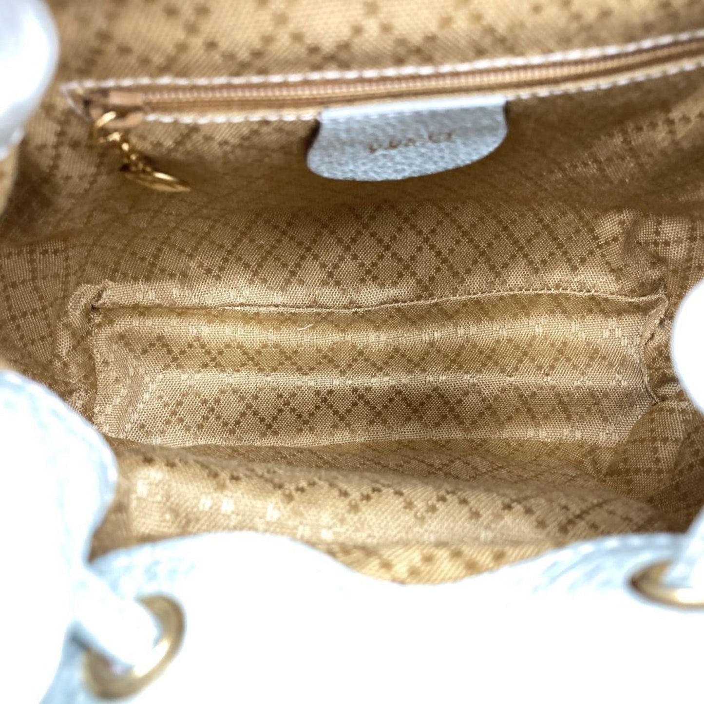 Gucci Blue Suede Leather Backpack ()