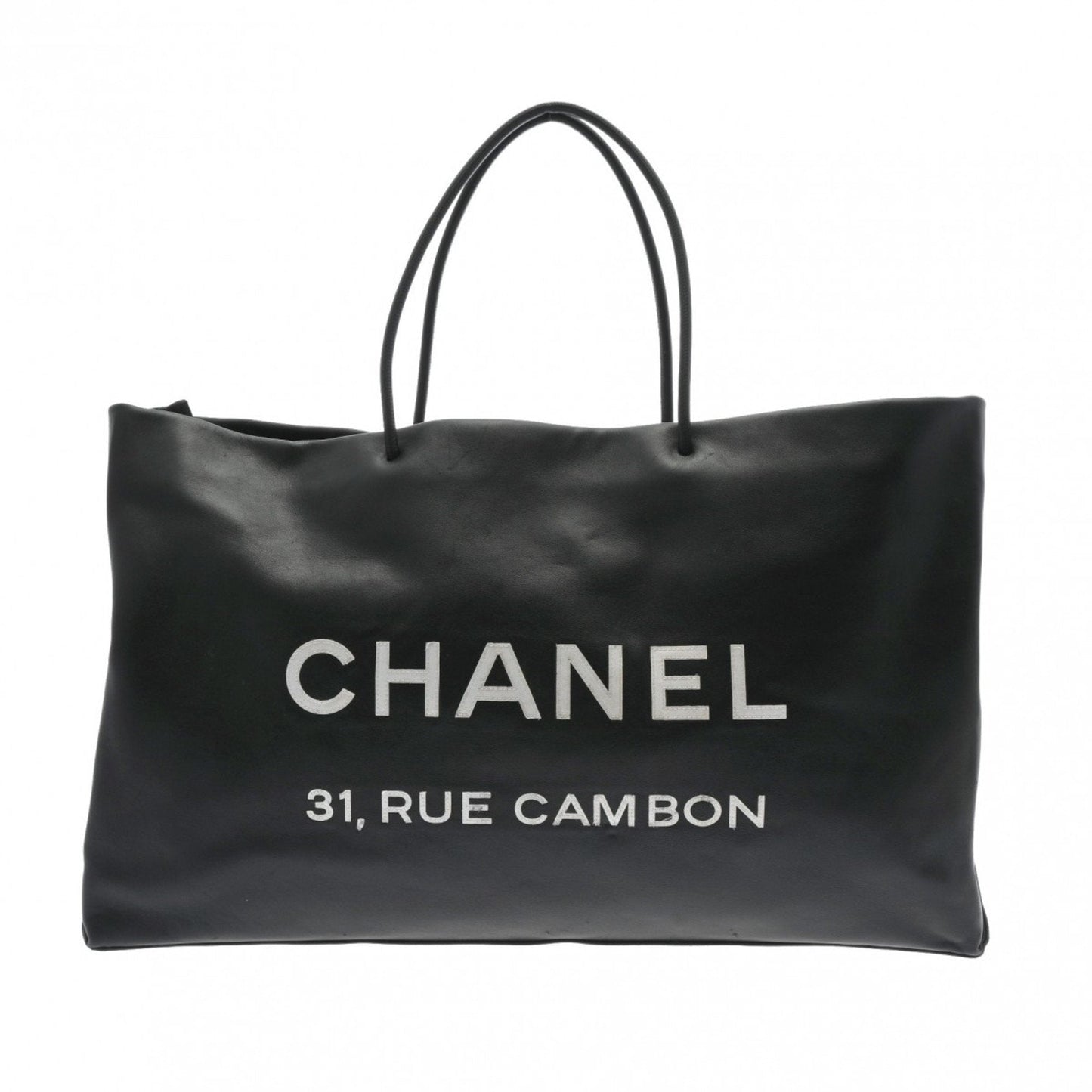 Chanel Black Leather Handbag ()