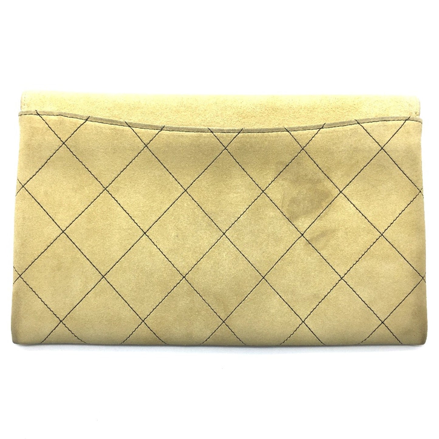 Chanel Beige Leather Shoulder Bag ()