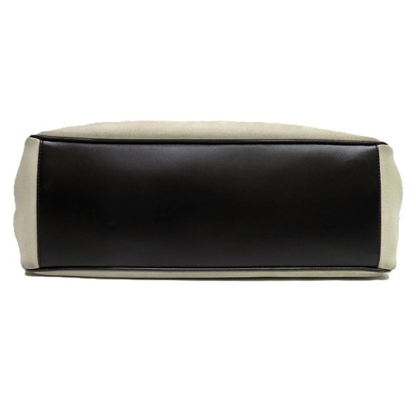 Gucci Ivory Suede Handbag ()