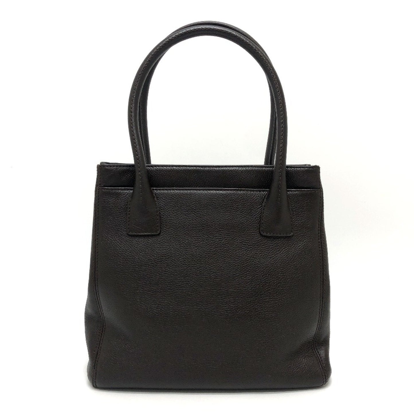 Chanel Brown Leather Tote Bag ()