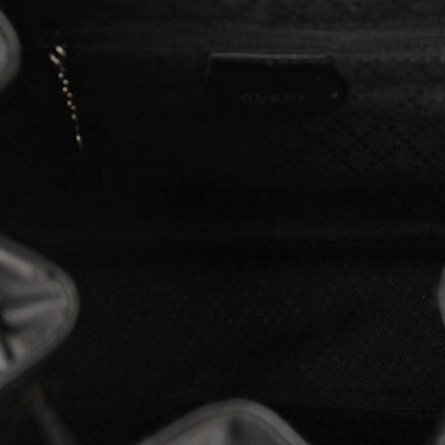 Gucci Black Leather Backpack ()