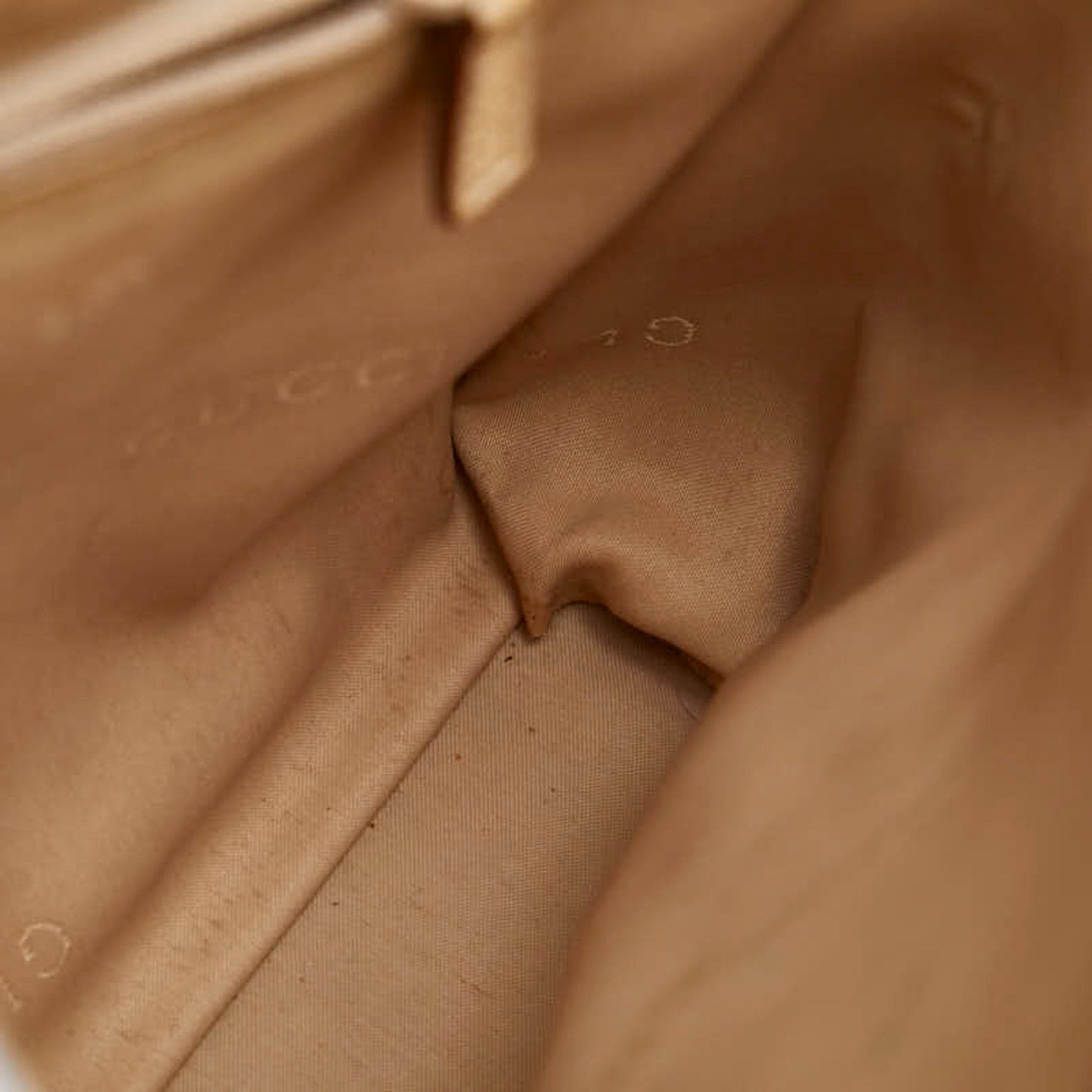 Gucci Beige Leather Handbag Shoulder Bag ()