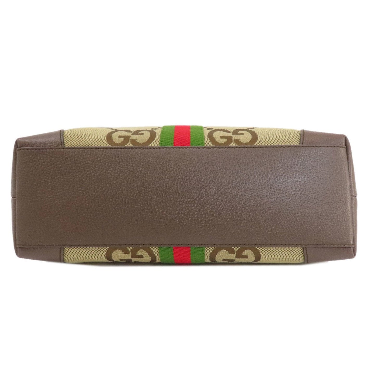 Gucci Brown Canvas Tote Bag ()