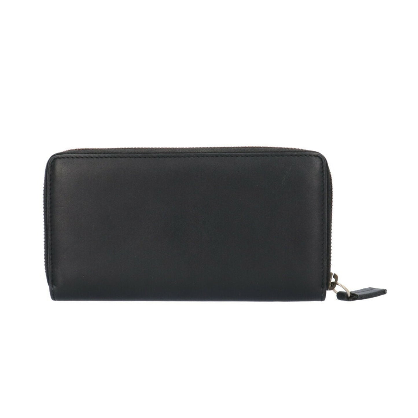 Gucci Black Leather Long Wallet (Bi-Fold) ()