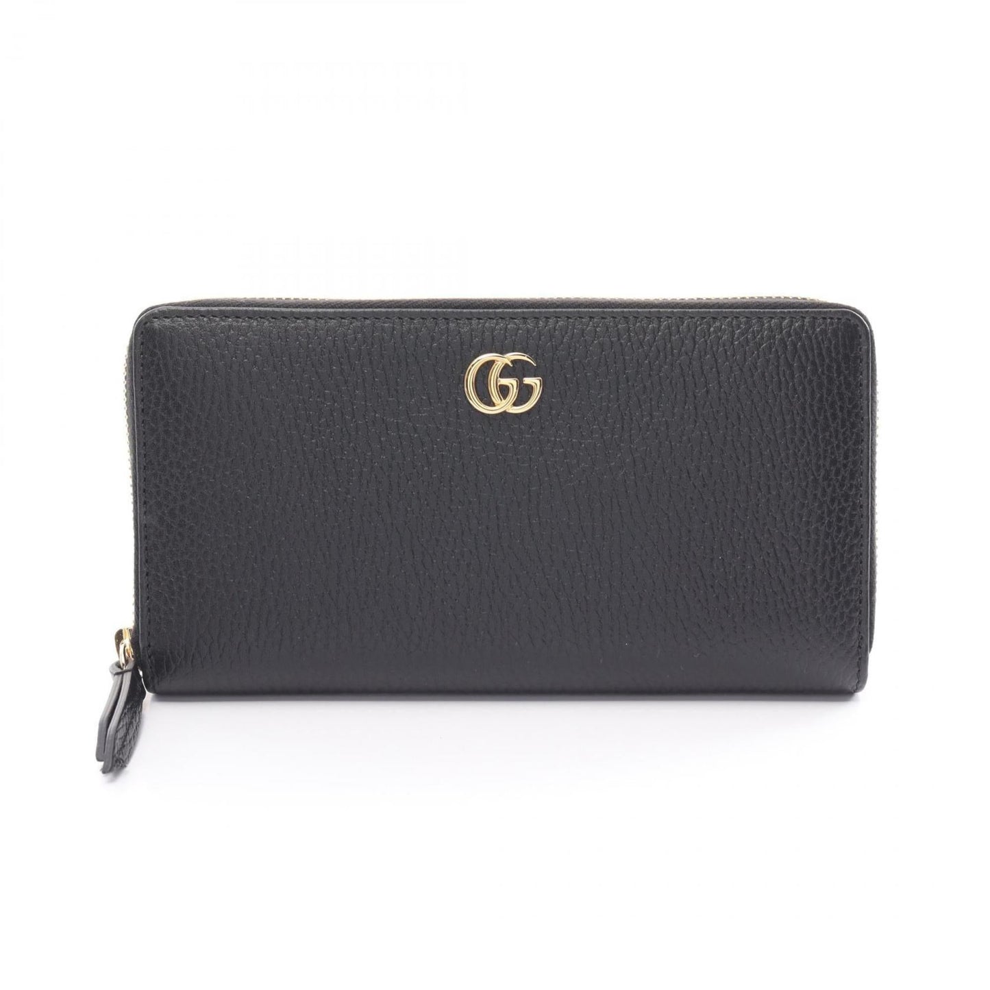 Gucci Black Leather Long Wallet (Bi-Fold) ()