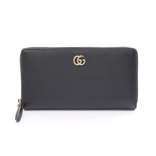 Gucci Black Leather Long Wallet (Bi-Fold) ()