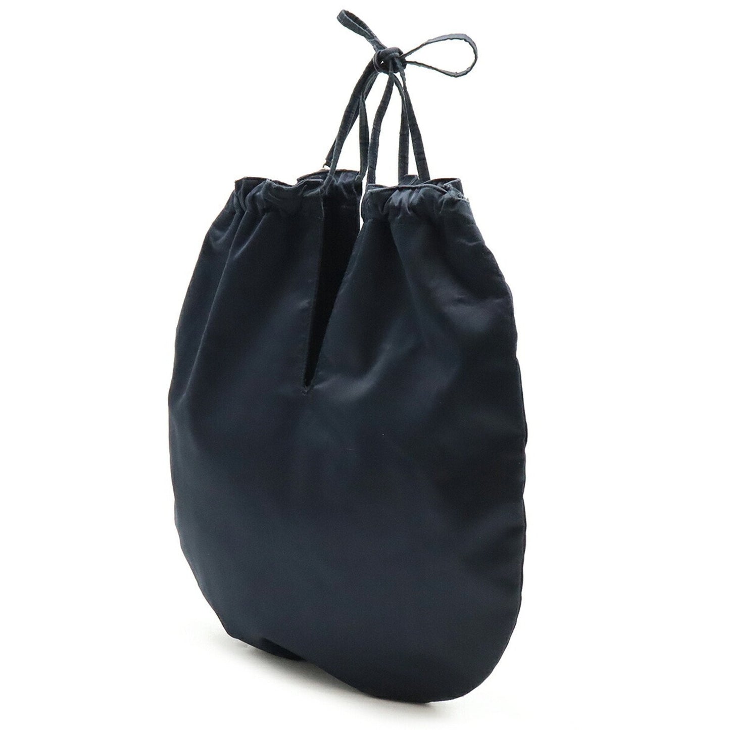 Chanel Black White Nylon Pouch ()