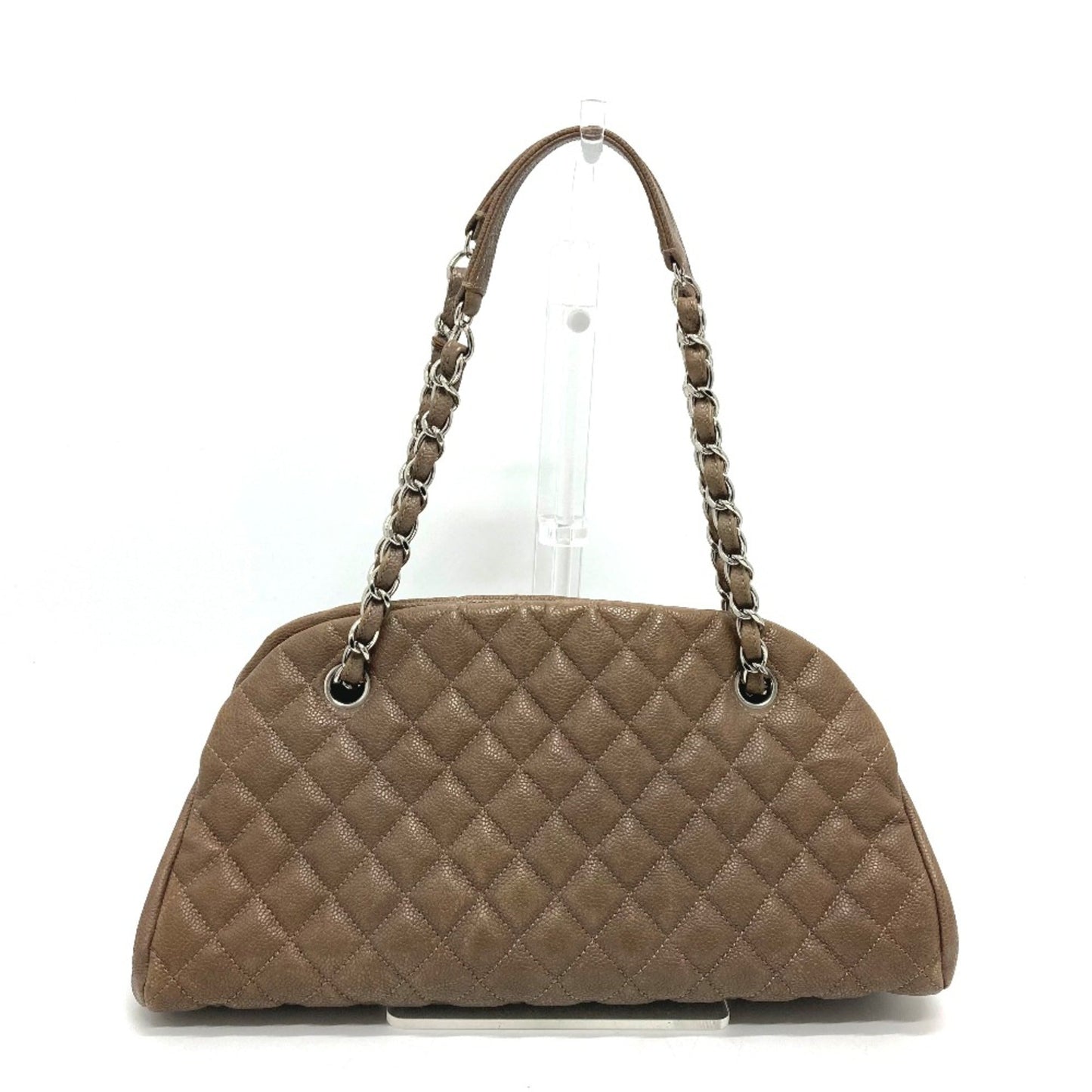 Chanel Brown Leather Shoulder Bag ()