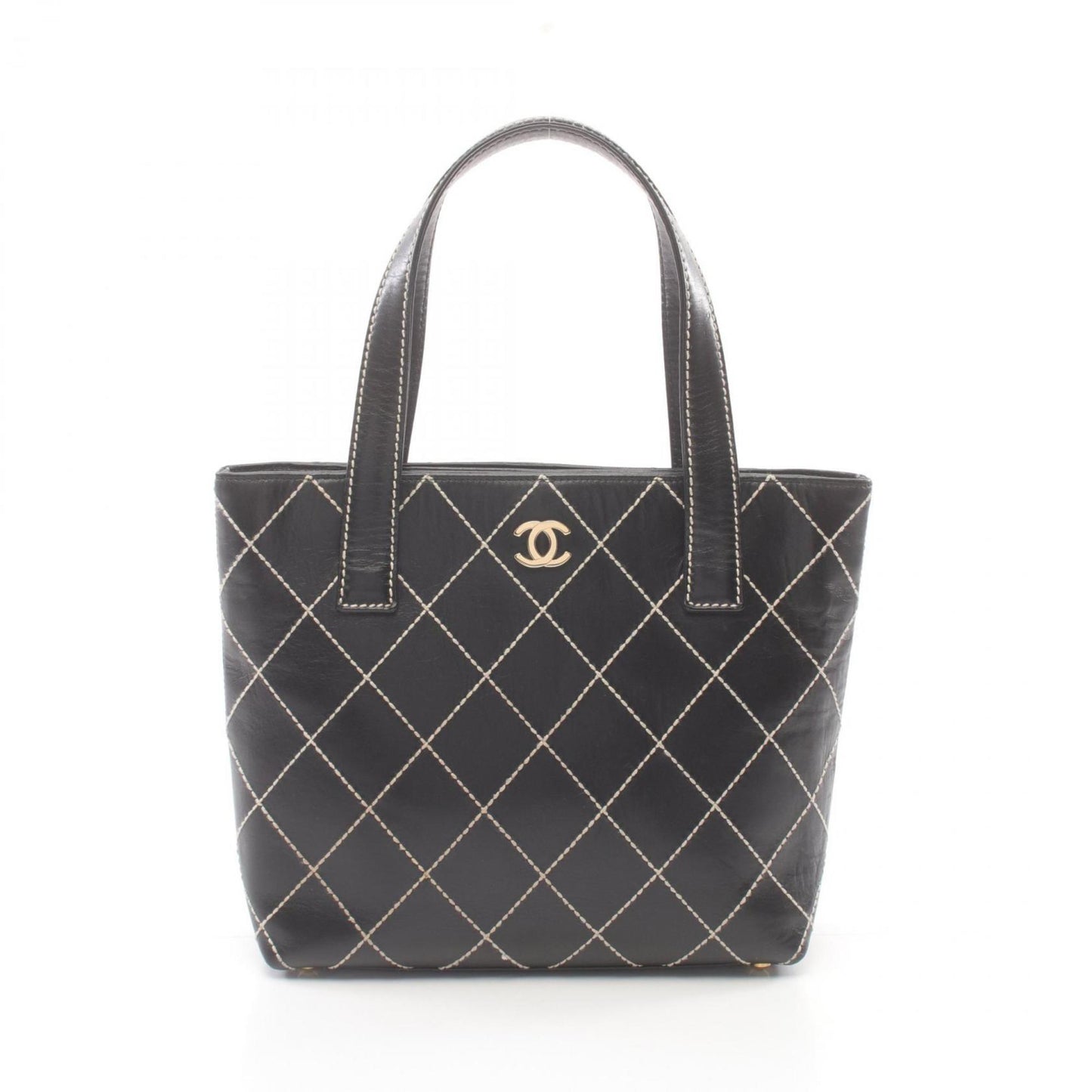Chanel Black Leather Tote Bag ()