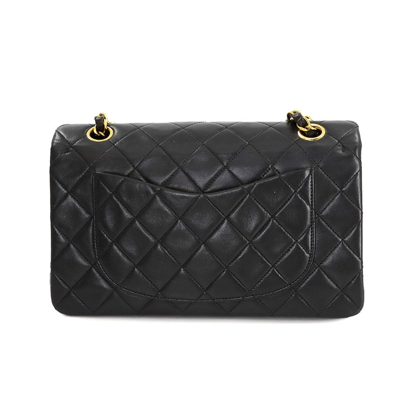 Chanel Black Leather Shoulder Bag ()