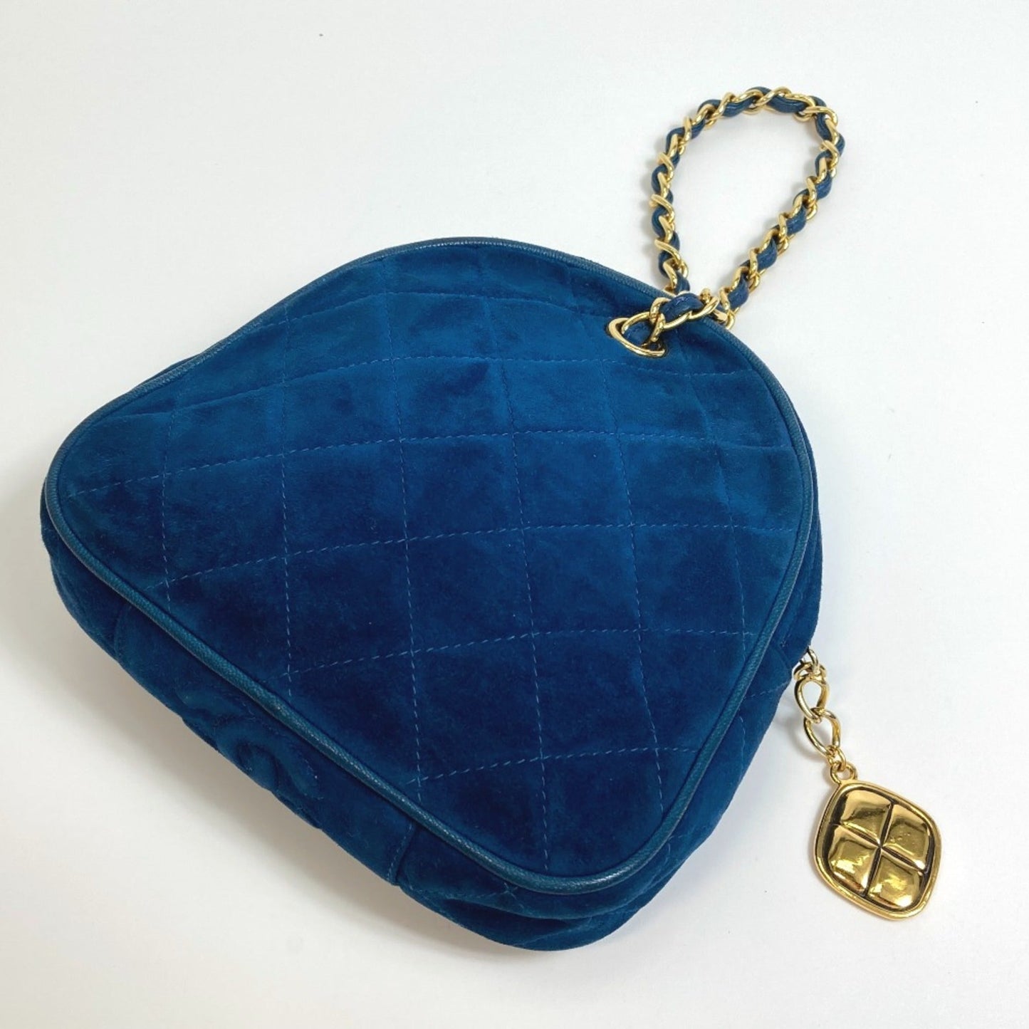 Chanel Blue Leather Handbag ()