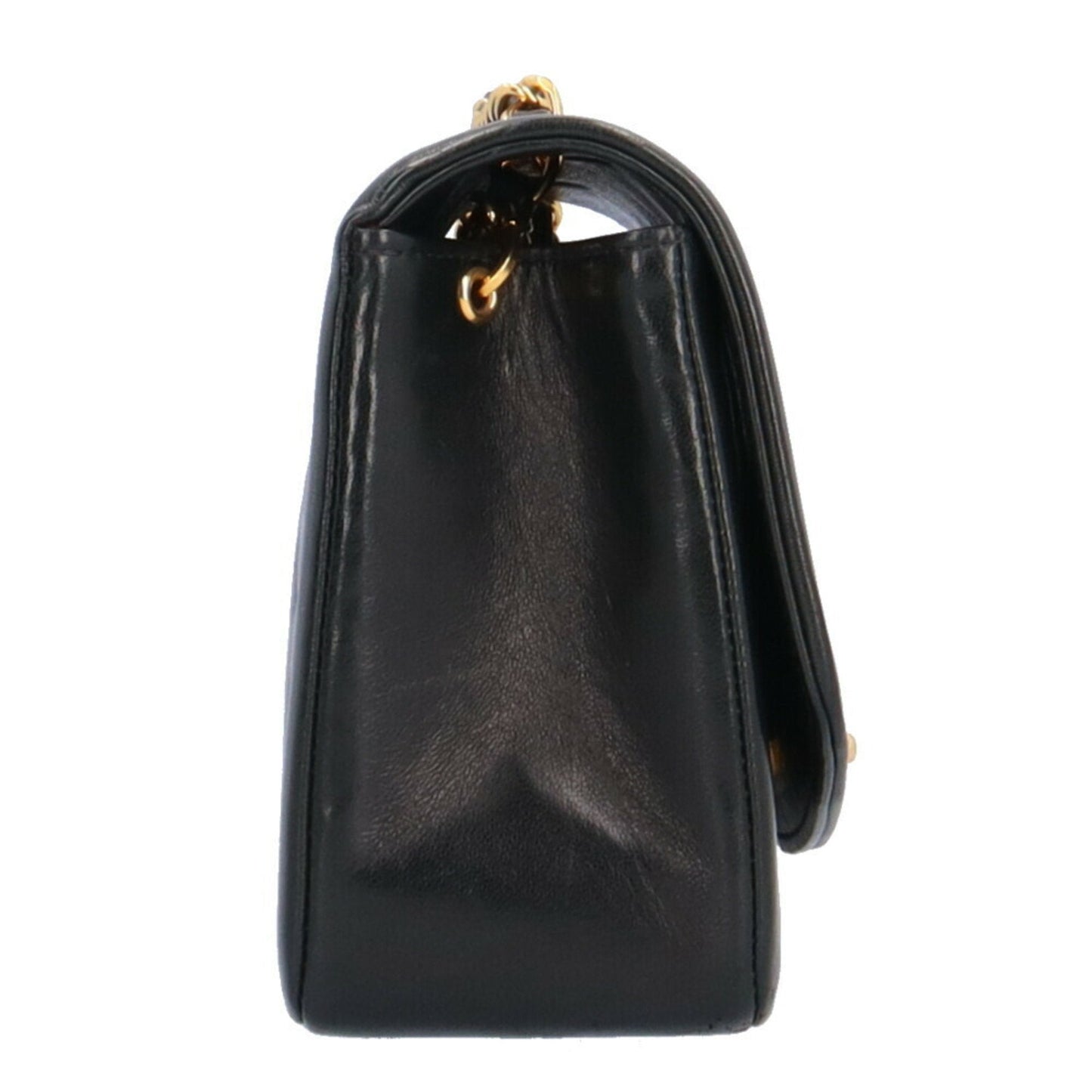 Chanel Black Suede Shoulder Bag ()