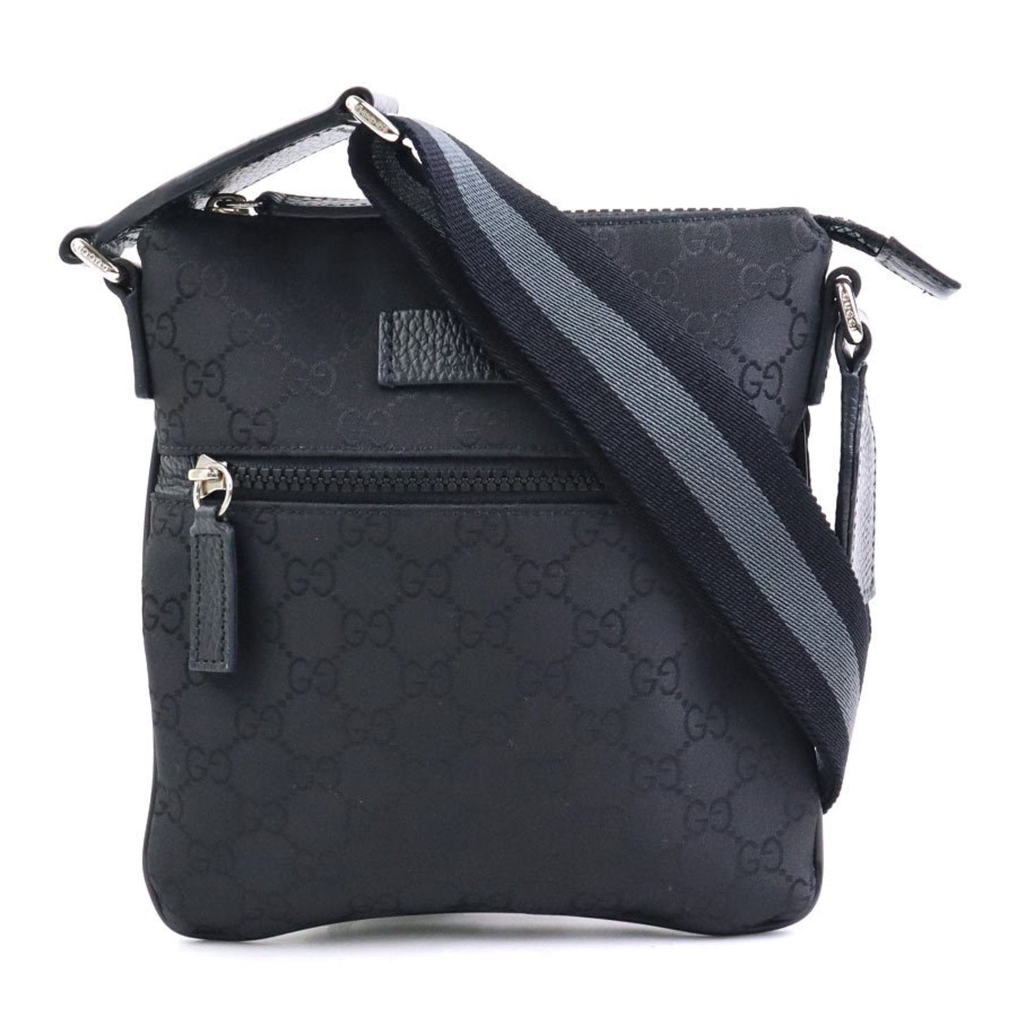 Gucci Black Nylon Shoulder Bag ()