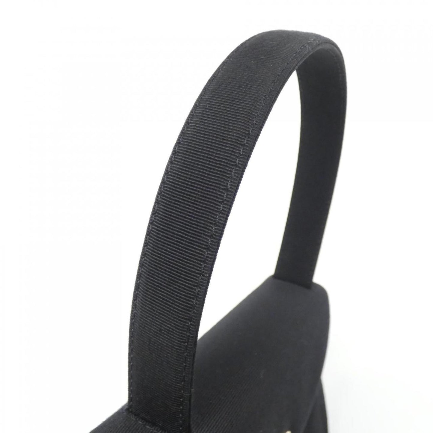 Chanel Black Canvas Handbag ()