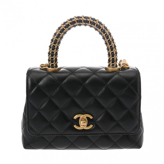 Chanel Black Leather Handbag ()